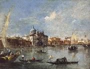 Francesco Guardi The Giudecca with the Zitelle